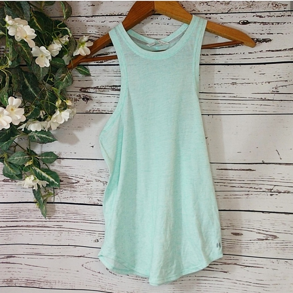 5/$25 Victoria's Secret Aqua Tank Top